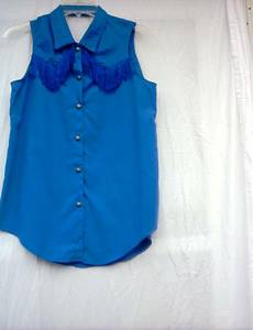 New with Tags, Ladies Blouses with Fringe, Size M (Annapolis)