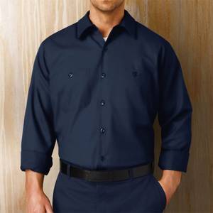 Men's Long Sleeve Industrial Work Shirt (Warren)
