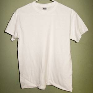 Brand-new White cotton T- Shirt - $1 (woodstock)