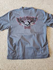 2 Harley Davidson shop shirts (South Rochester/Stewartville area)