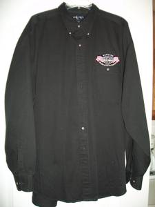 Mens Shirt with Harley Patch (Jacksonville, FL)