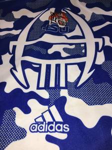Adidas Shirt, Tennessee State University Football, Large (East Cobb)
