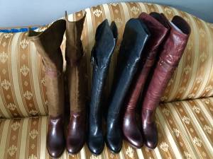 Jessica Simpson LEATHER Over Knee Boots, 3 Colors-Each 6.5B NEW (Rossville)