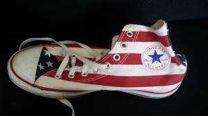 Converse Hightop Allstar Flag Shoes (Magnolia)