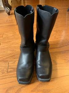 Harness / biker boots, Durango, black, size 11 (Peachtree City)