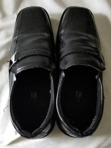 Boys Black Dress Shoes - Size 3 1/2 or 3.5 (Accokeek, MD)