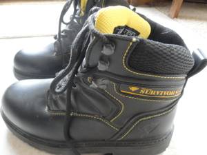 Mens Herman Survivors Leather Steel Toe Boots New (Helena MT)