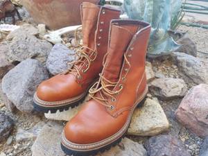 Red Wing boots (Grant/Silverbell)