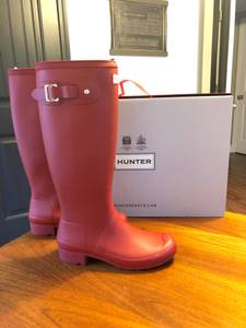 Nib Hunter Tour Packable Rain Boots - Red Size 7 ** (Howell Mill)