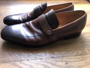 Gucci leather loafers (Santa Barbara)