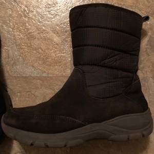 womens lands end boots size 7