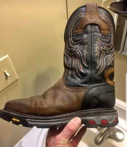 Justin Boots Men's Commander-X5 Steel-Toe Size 10ee (Huntington)