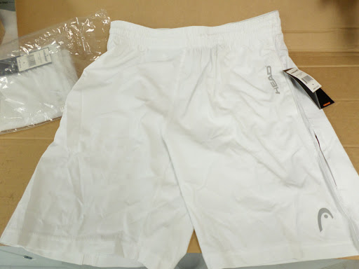 Head Tennis/Athletic Shorts-New With tags-White-Size MEDIUM