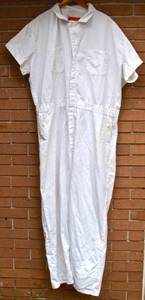 Red Kap Utility short Sleeve Mechanics Work Coveralls Jumpsuit Size 56