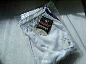 Intensity Basketball Shorts White/Purple size L New in bag (edinburgh)