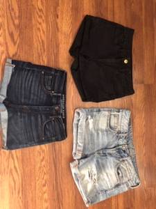 American Eagle jean shorts- lot of 3 pairs (Landisburg PA)