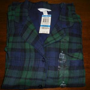 New Charter Club Ladies Flannel Pajamas - XL (Manchester, NH)