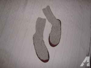 Acorn Slipper Socks Size M 12-13 - $10 (Wenatchee)