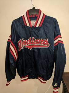 Cleveland Indians Starter Jacket (L) Vintage (Starr Pass)