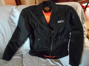 Ladies Harley Davidson Nylon Jacket size S (gray)