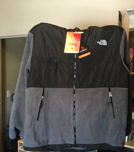 Men's XL North Face Denali Jacket grey (Elko)