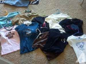 17 gently used name brand size small shirts and sweaters - $30 (omaha)