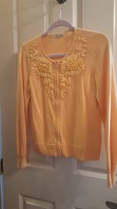 NYGARD ladies Zip Front Cardigan- color choice - NEW-Sz Small (North Bossier