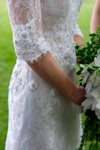 Maggie Sottero Dahlia Wedding Dress - Lace, 3/4 Sleeves (WEST HARTFORD)