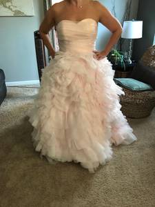 Pink corset prom or wedding wedding dress (Columbus)