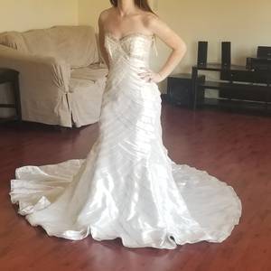 Designer wedding dress for sale (Warr Acres)