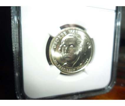 Exceptional 2007-P George Washington Dollar-Mint Error NGC MS 65 Missing Side E