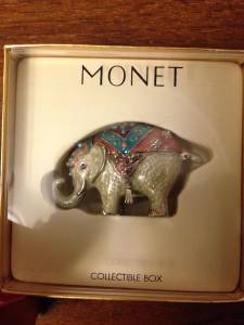 NEW Mini Elephant Collectable Box (Selah, WA)