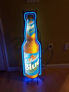 Labatt blue beer neon sign (Dandridge)