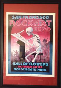 1994 San Francisco Rock Art Expo Poster - Signed by Mouse (Seattle)