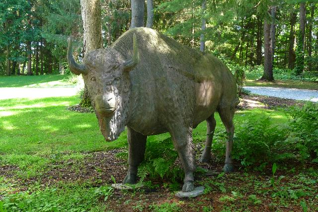 Bison Sculptures