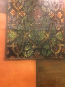 Oil Painting Wall Leather Tapestry (Henderson)