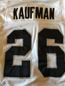 Napoleon Kaufman starter Oakland Raiders jersey size extra large (Winnamucca)