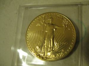 American Gold Eagle coins