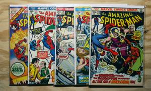 OLD SPIDER-MAN COMICS: 1973-1980: Bronze Age: Large Lot: Nice!