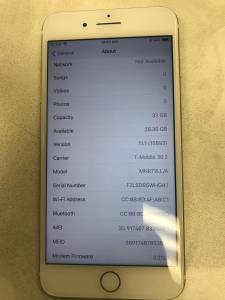 Gold iPhone 7 Plus 32GB for sale (johns creek)