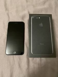 Iphone 7+ plus Black (CONDITION 9.5/10) -