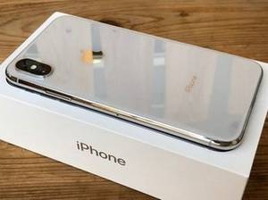 Apple Iphone X Silver 256 Gb Built-In Memory (watertown++for sale)