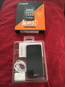 Boost Mobile Android 7.0, Phone LG STYLO 3.Almost New (LAS VEGAS)
