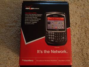 brand new factory sealed Verizon Blackberry 8703e (Bartlett)