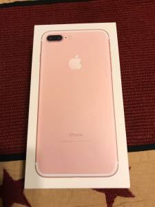 iPhone 7 Plus 128gb Rose Gold Att Warranty LN (Thornville)