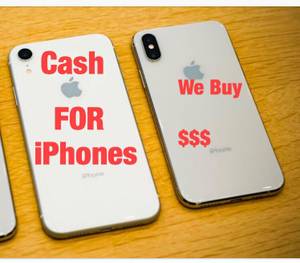 Seeking iPhone X Paying Cash On The Spot