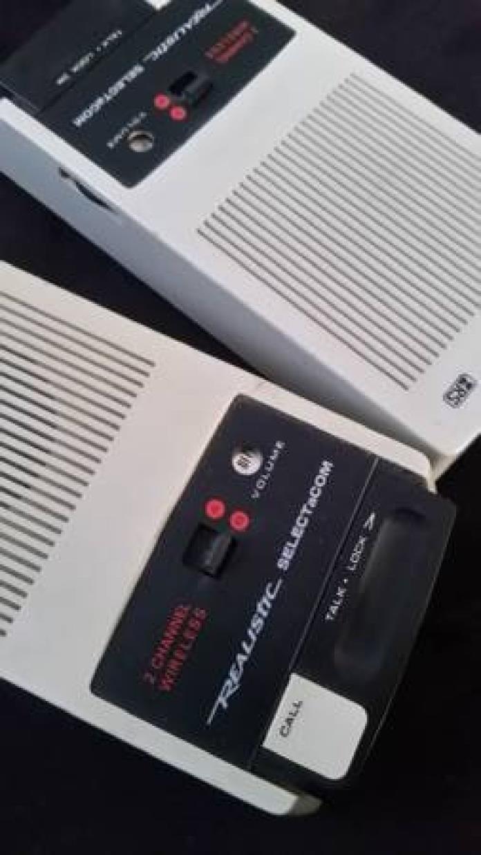 Intercom FM wireless by Radio Shack -