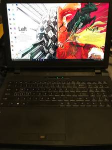 Sager Notebook - NP9752-S 15.6