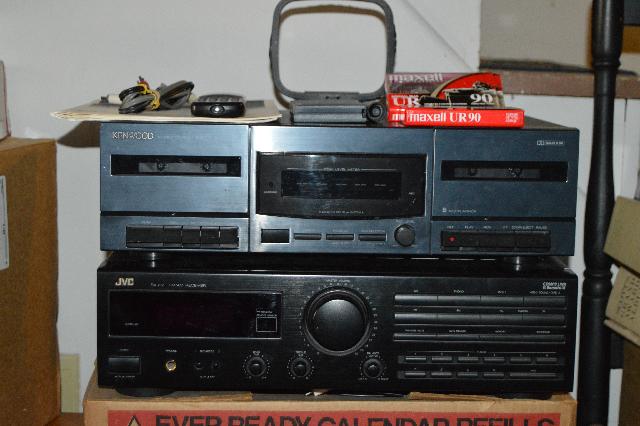 Jvc Rx-212bk Receiver and Kenwood