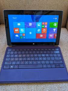 Microsoft Surface 2 with keyboard and AC adapter